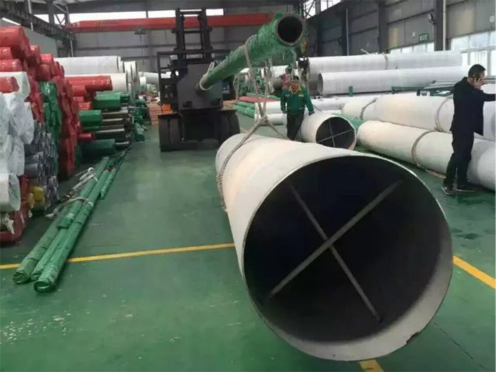 温州不锈钢-成品仓库展示