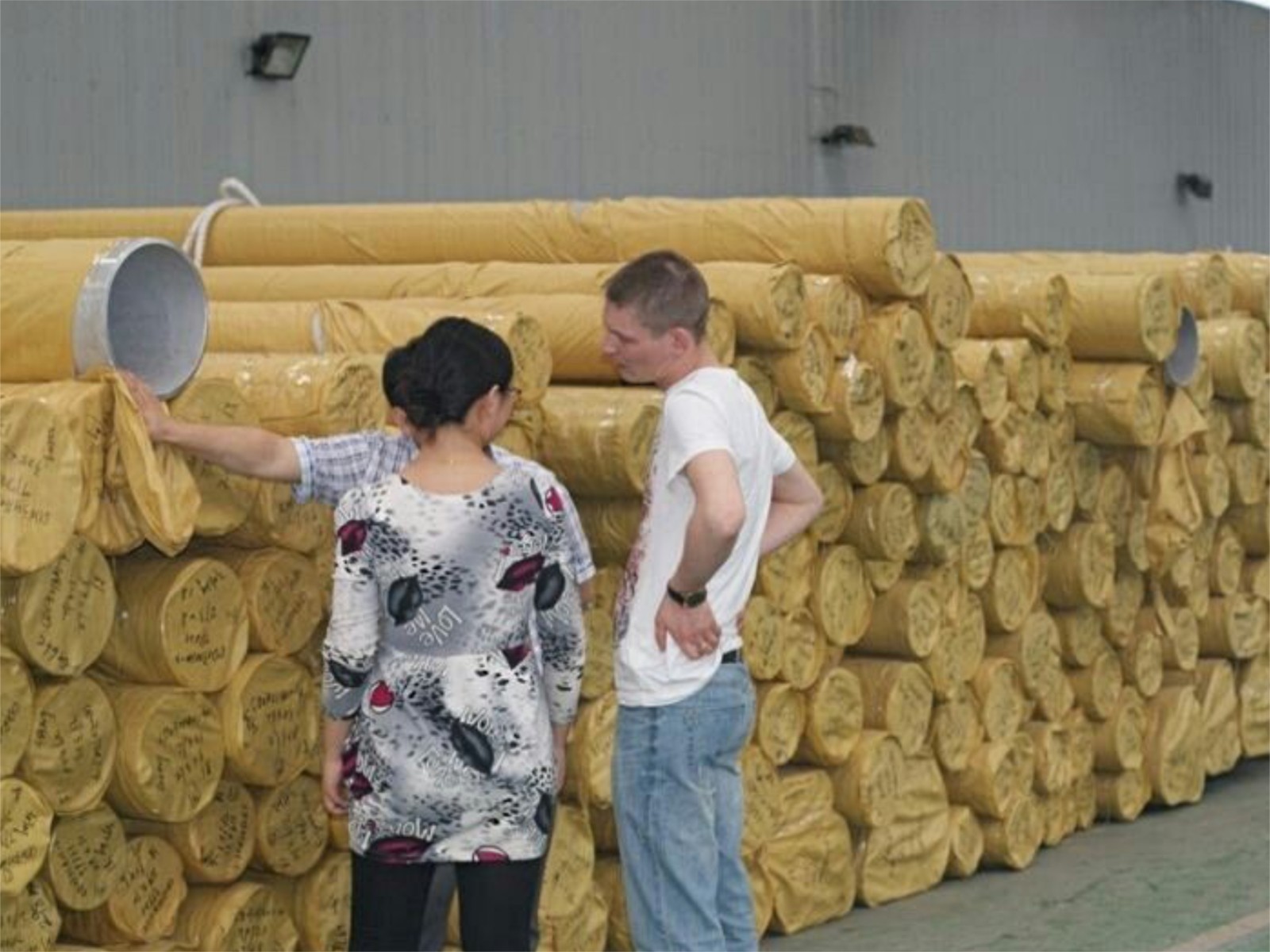 温州不锈钢-成品仓库展示