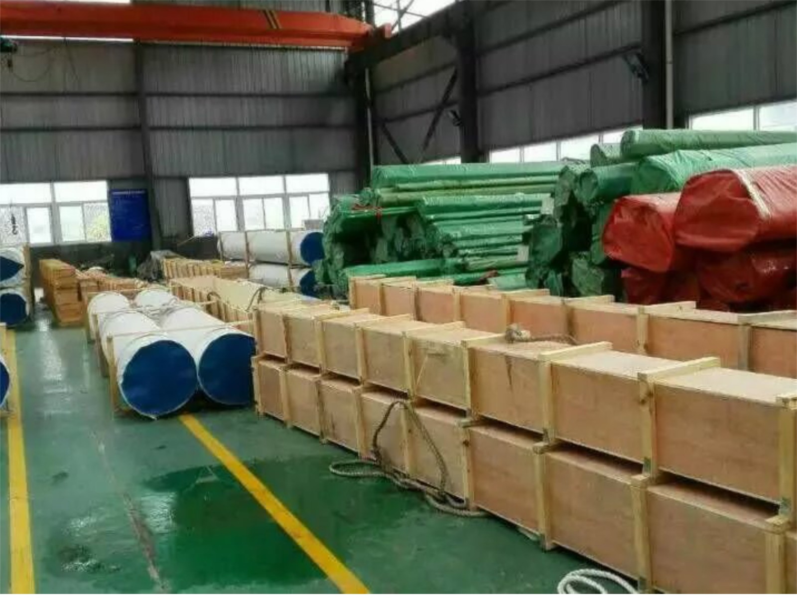 温州不锈钢-成品仓库展示